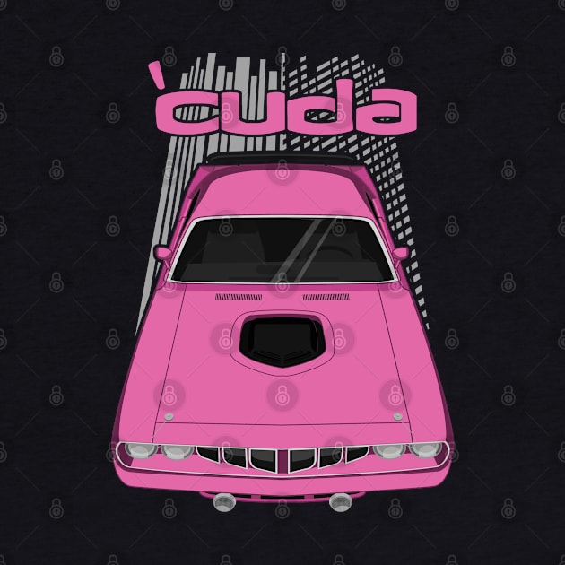 Plymouth Barracuda 1971 - Pink by V8social